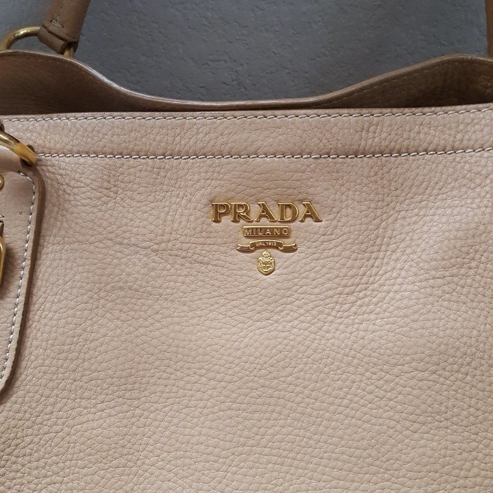 Authentic Prada Leather Bag - Picture 5 of 16